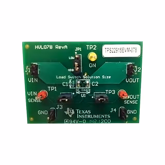 TPS22915BEVM-078 Texas Instruments  Cartes et kits d'évaluation et de démonstration